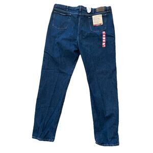 Cabela's Roughneck Jeans Men's 46x36 Blue Traditional Fit Work Pants Denim NWT